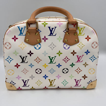 Louis Vuitton x Takashi Murakami Trouville White Multicolor