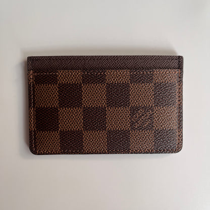 Louis Vuitton Damier Ebene Card Case RFID