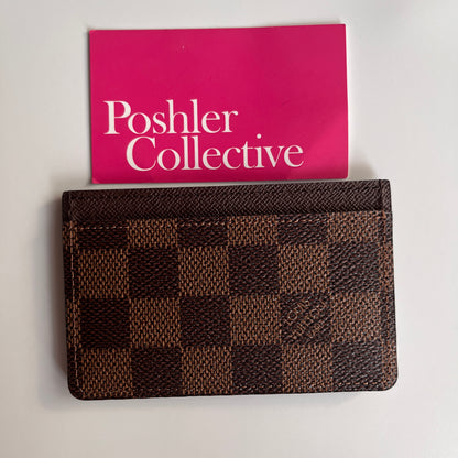Louis Vuitton Damier Ebene Card Case RFID