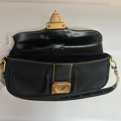 Louis Vuitton Black Suhali Le Precieux Pochette Clutch
