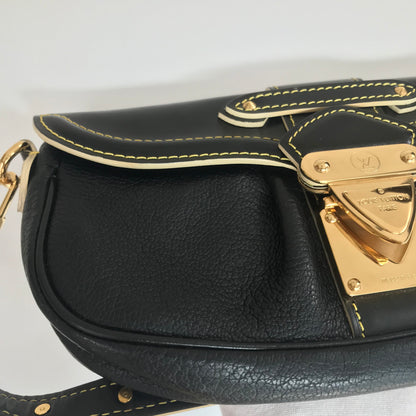Louis Vuitton Black Suhali Le Precieux Pochette Clutch
