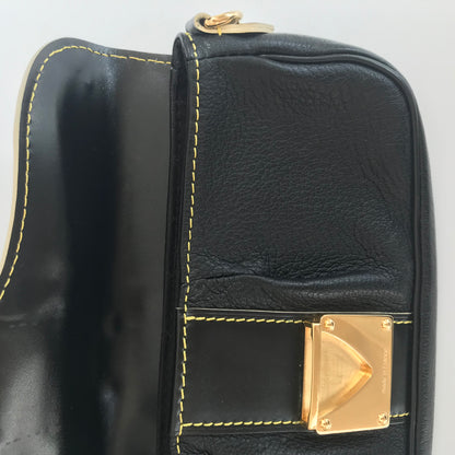 Louis Vuitton Black Suhali Le Precieux Pochette Clutch