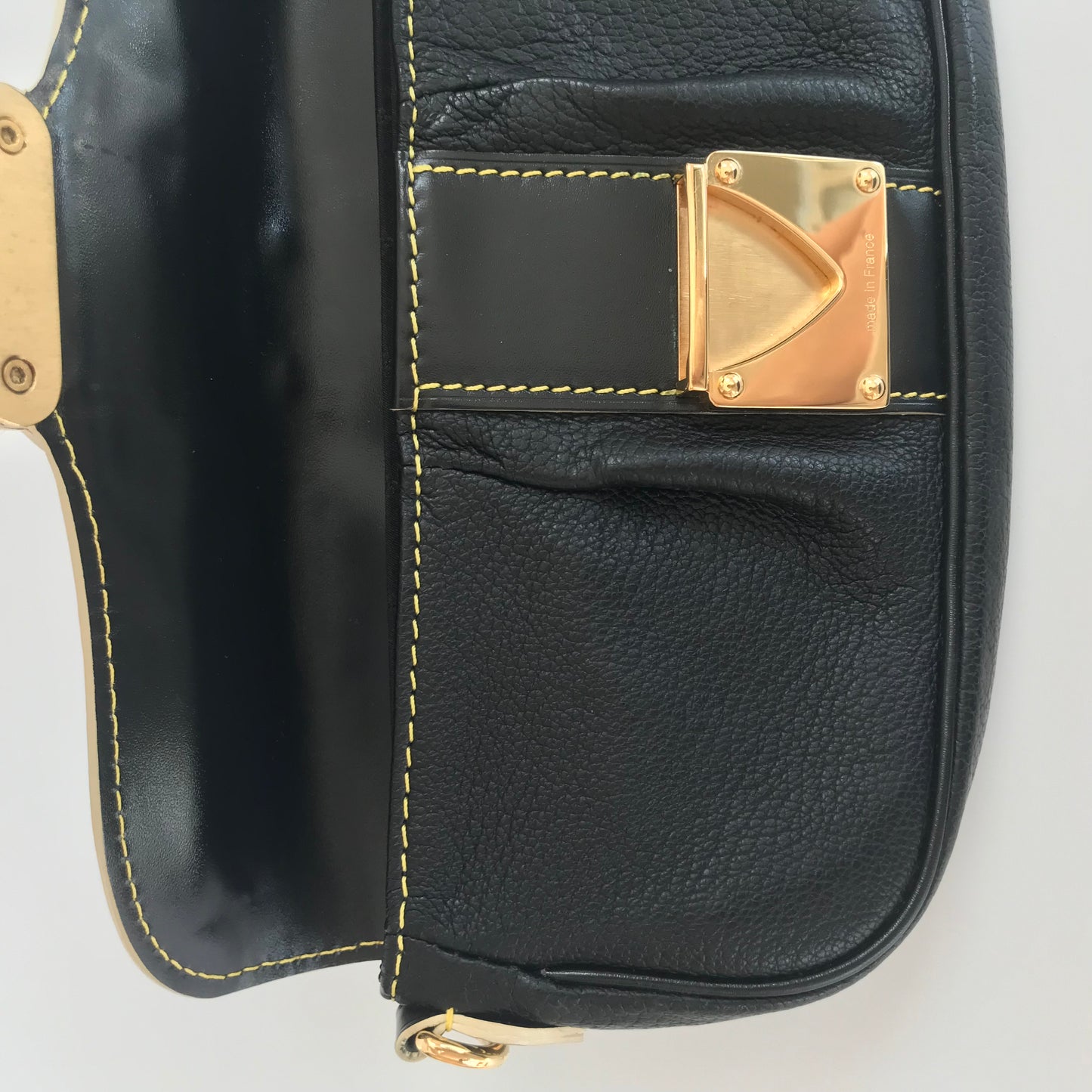 Louis Vuitton Black Suhali Le Precieux Pochette Clutch