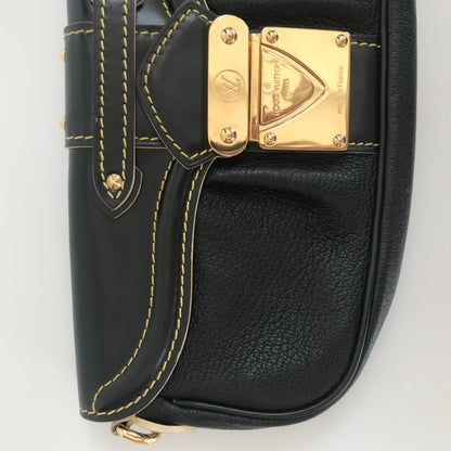 Louis Vuitton Black Suhali Le Precieux Pochette Clutch