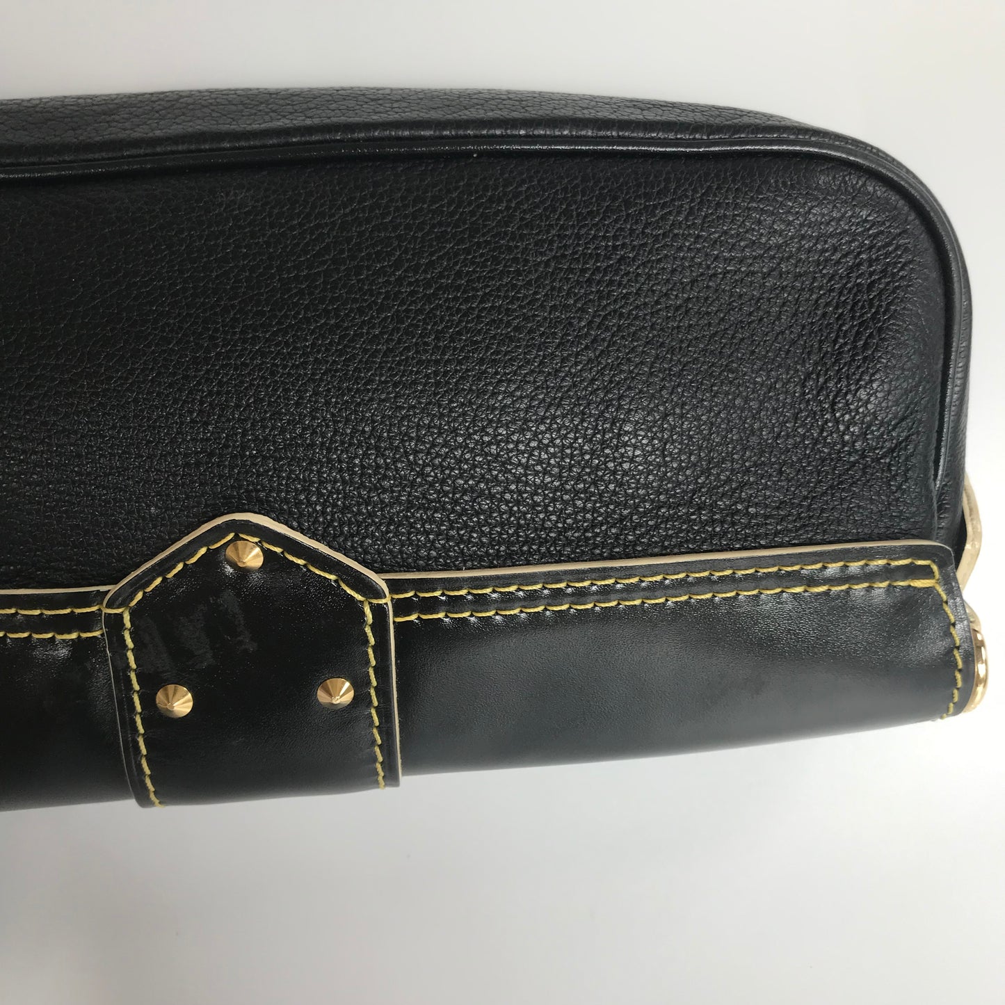 Louis Vuitton Black Suhali Le Precieux Pochette Clutch