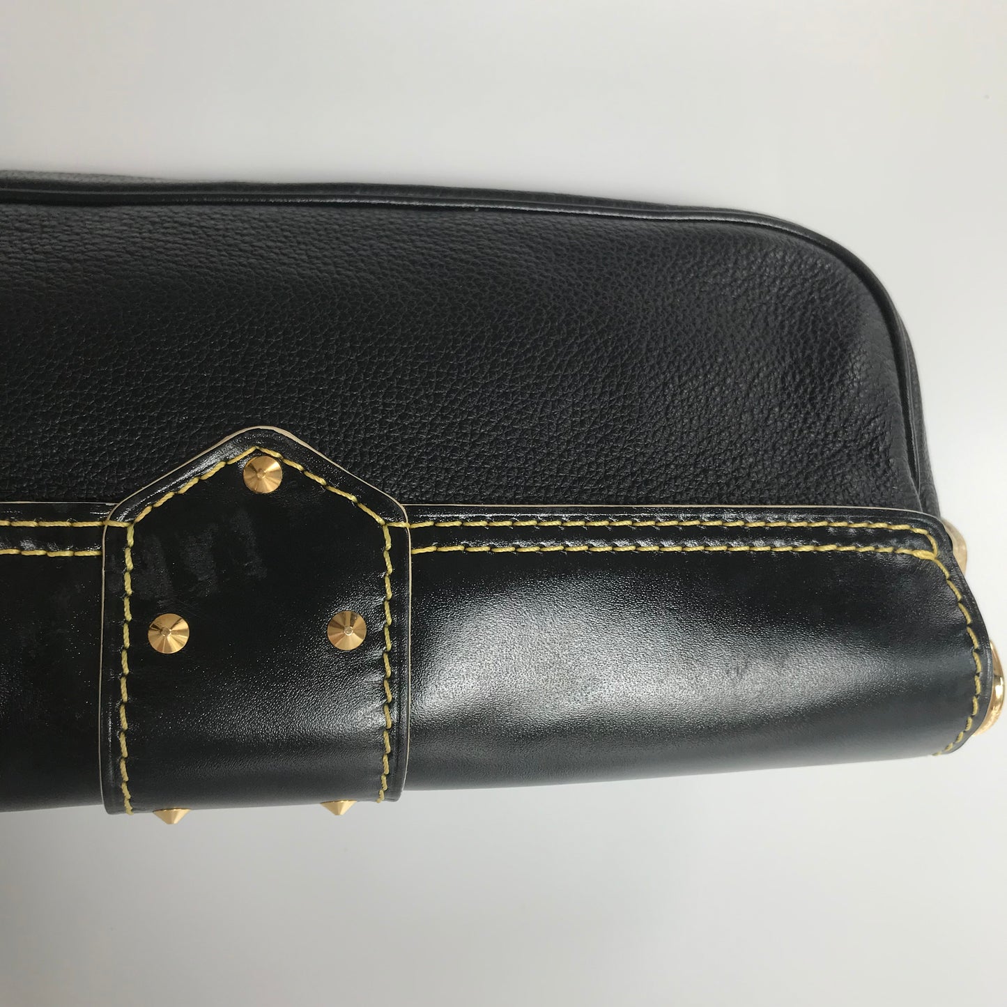 Louis Vuitton Black Suhali Le Precieux Pochette Clutch