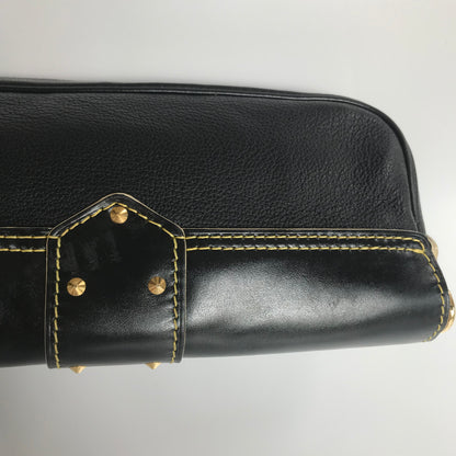 Louis Vuitton Black Suhali Le Precieux Pochette Clutch