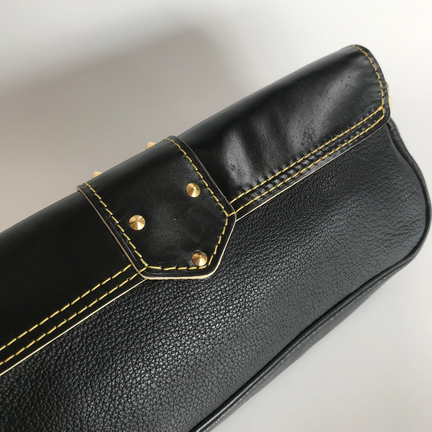 Louis Vuitton Black Suhali Le Precieux Pochette Clutch