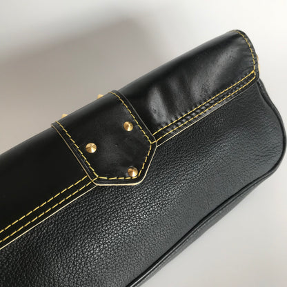 Louis Vuitton Black Suhali Le Precieux Pochette Clutch