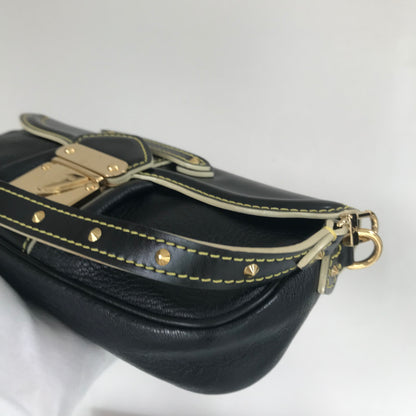 Louis Vuitton Black Suhali Le Precieux Pochette Clutch