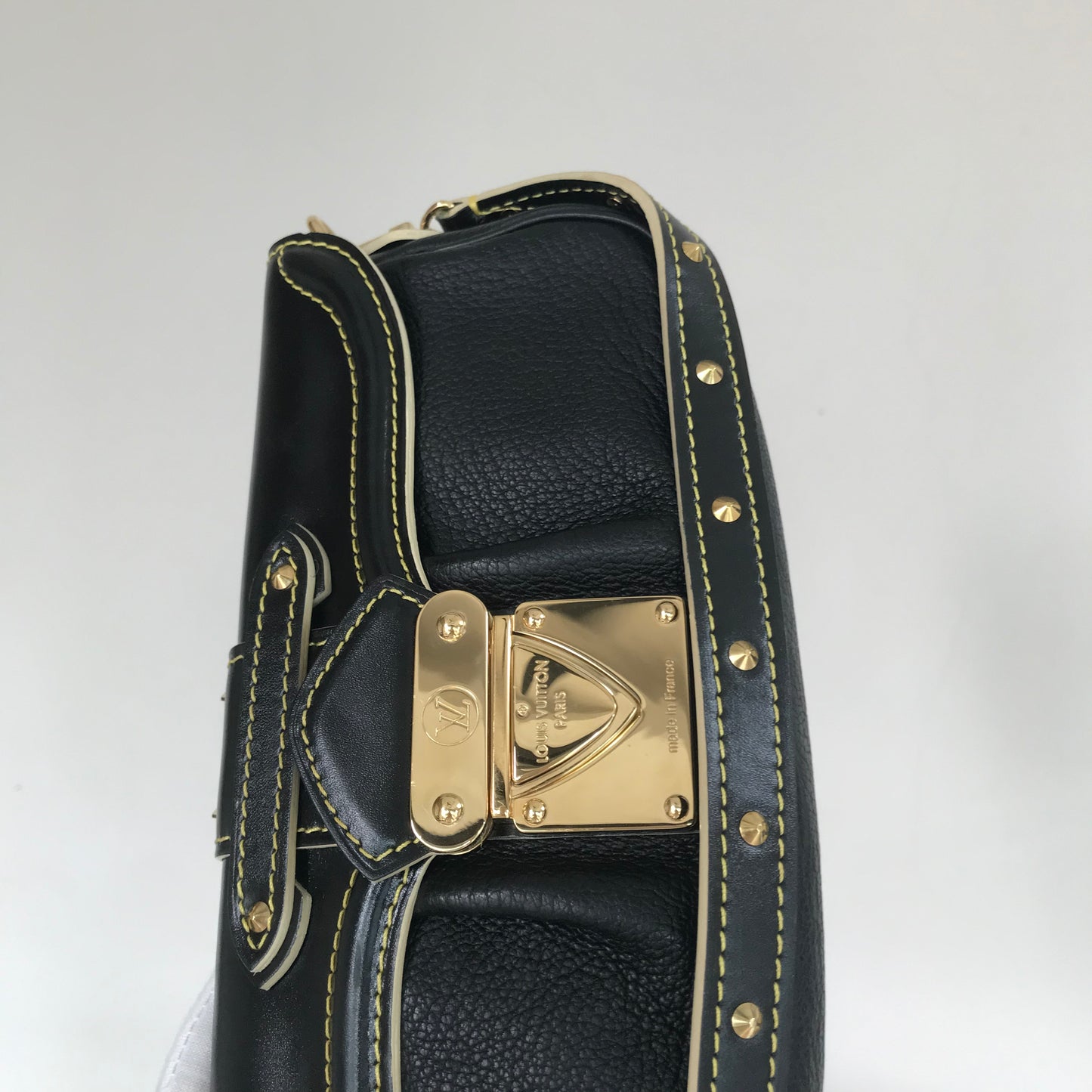 Louis Vuitton Black Suhali Le Precieux Pochette Clutch
