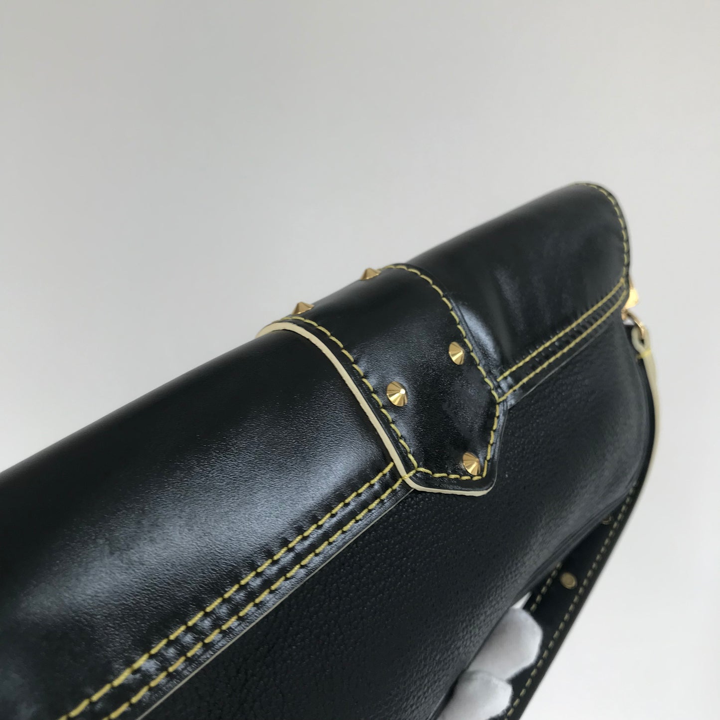 Louis Vuitton Black Suhali Le Precieux Pochette Clutch
