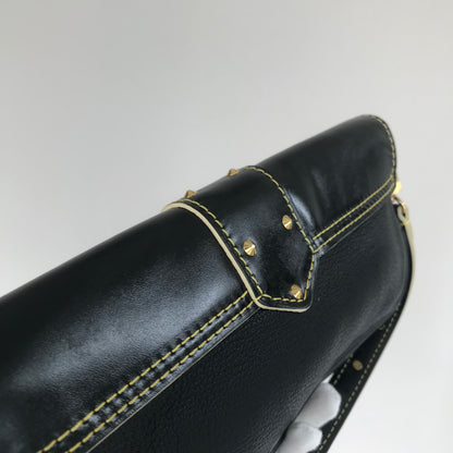 Louis Vuitton Black Suhali Le Precieux Pochette Clutch