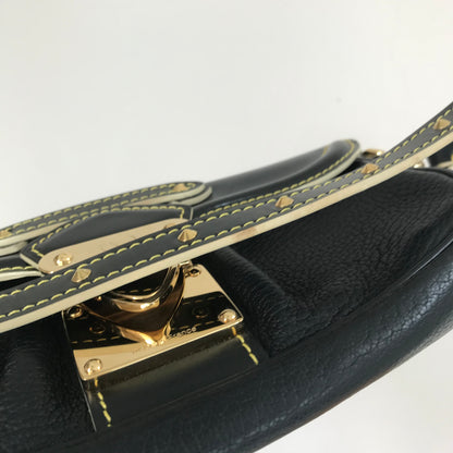 Louis Vuitton Black Suhali Le Precieux Pochette Clutch