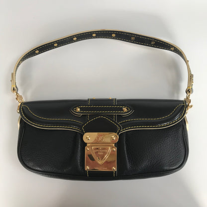 Louis Vuitton Black Suhali Le Precieux Pochette Clutch