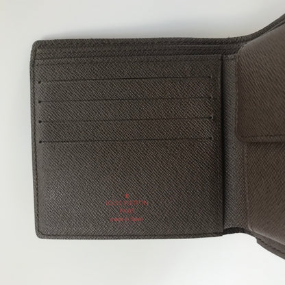 Louis Vuitton Portefeuille Marco Damier Ebene Bifold Wallet