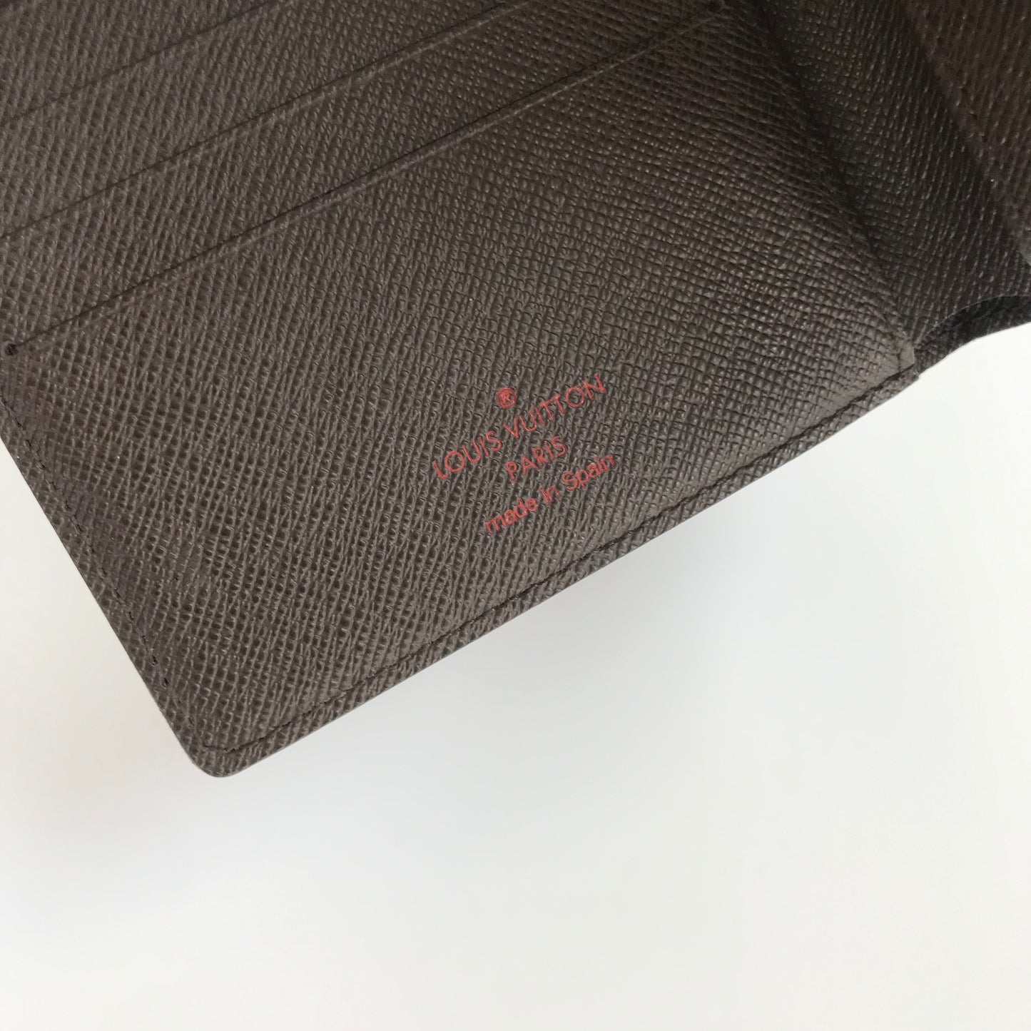 Louis Vuitton Portefeuille Marco Damier Ebene Bifold Wallet