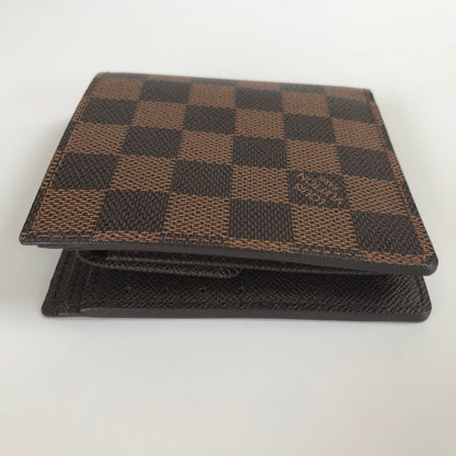 Louis Vuitton Portefeuille Marco Damier Ebene Bifold Wallet