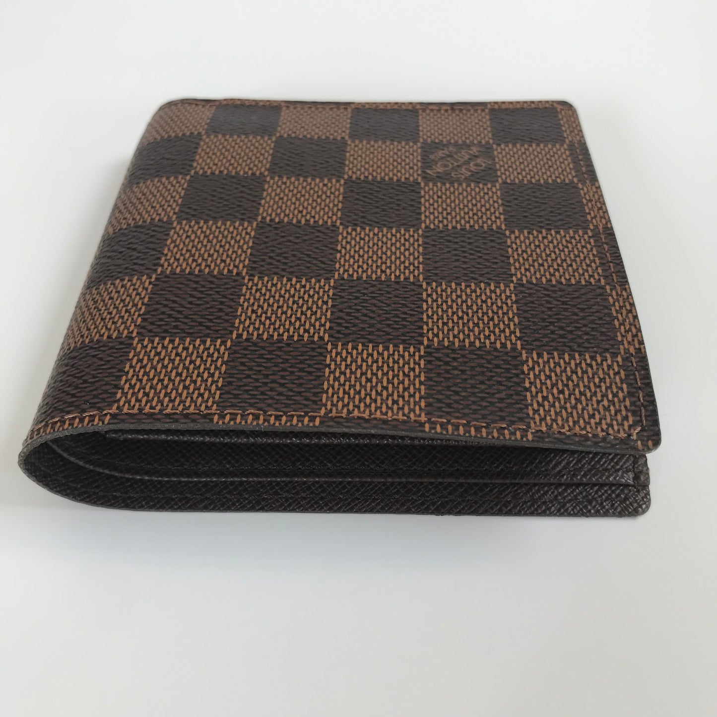 Louis Vuitton Portefeuille Marco Damier Ebene Bifold Wallet