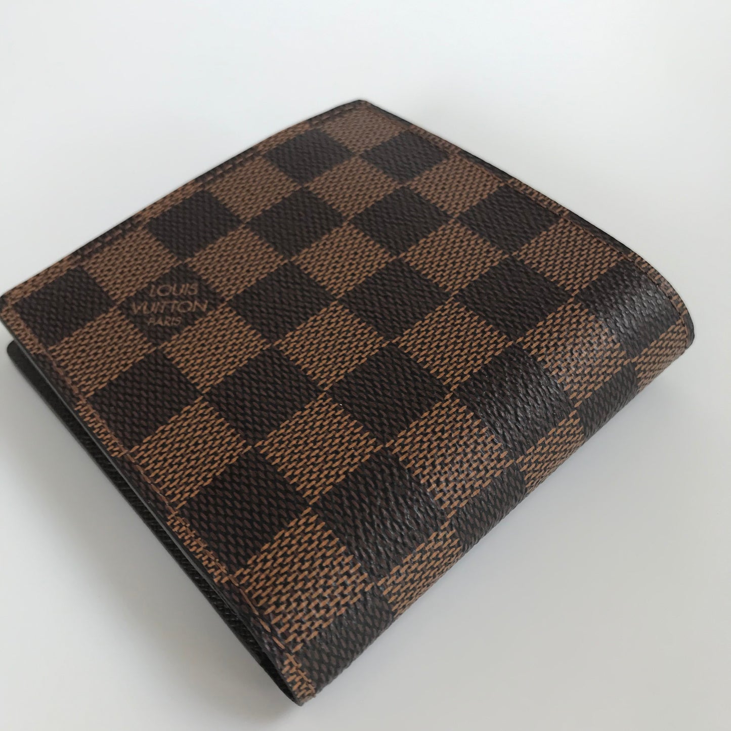 Louis Vuitton Portefeuille Marco Damier Ebene Bifold Wallet