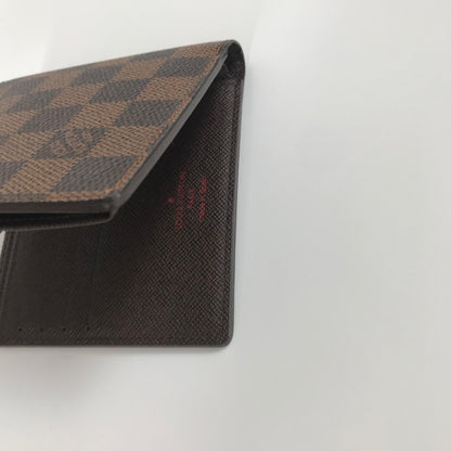 Louis Vuitton Portefeuille Marco Damier Ebene Bifold Wallet