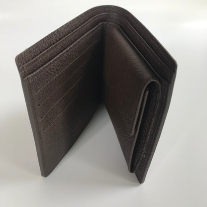 Louis Vuitton Portefeuille Marco Damier Ebene Bifold Wallet
