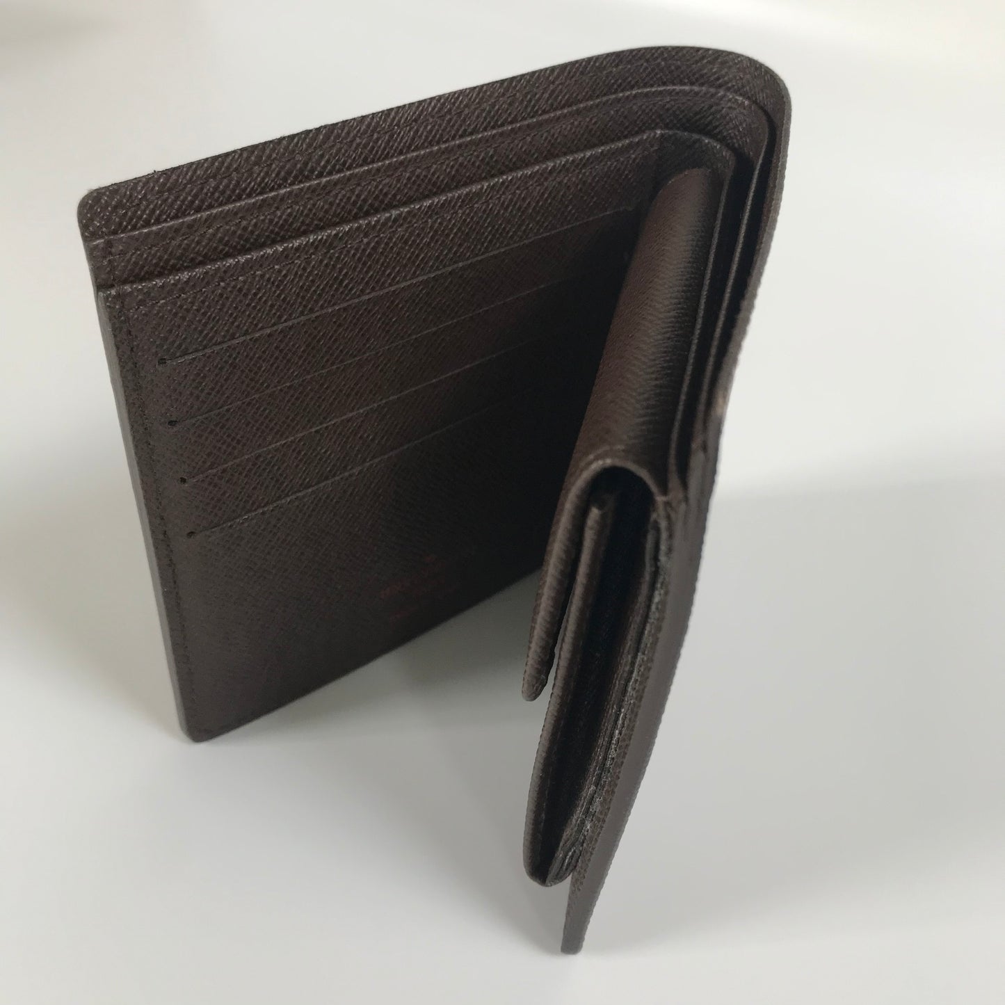 Louis Vuitton Portefeuille Marco Damier Ebene Bifold Wallet