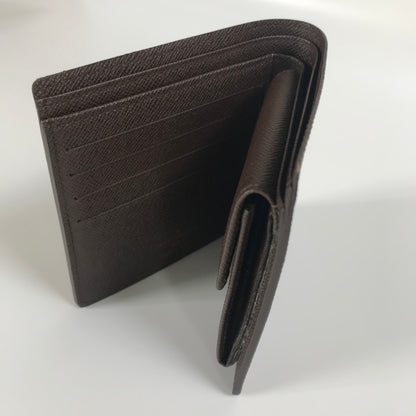 Louis Vuitton Portefeuille Marco Damier Ebene Bifold Wallet