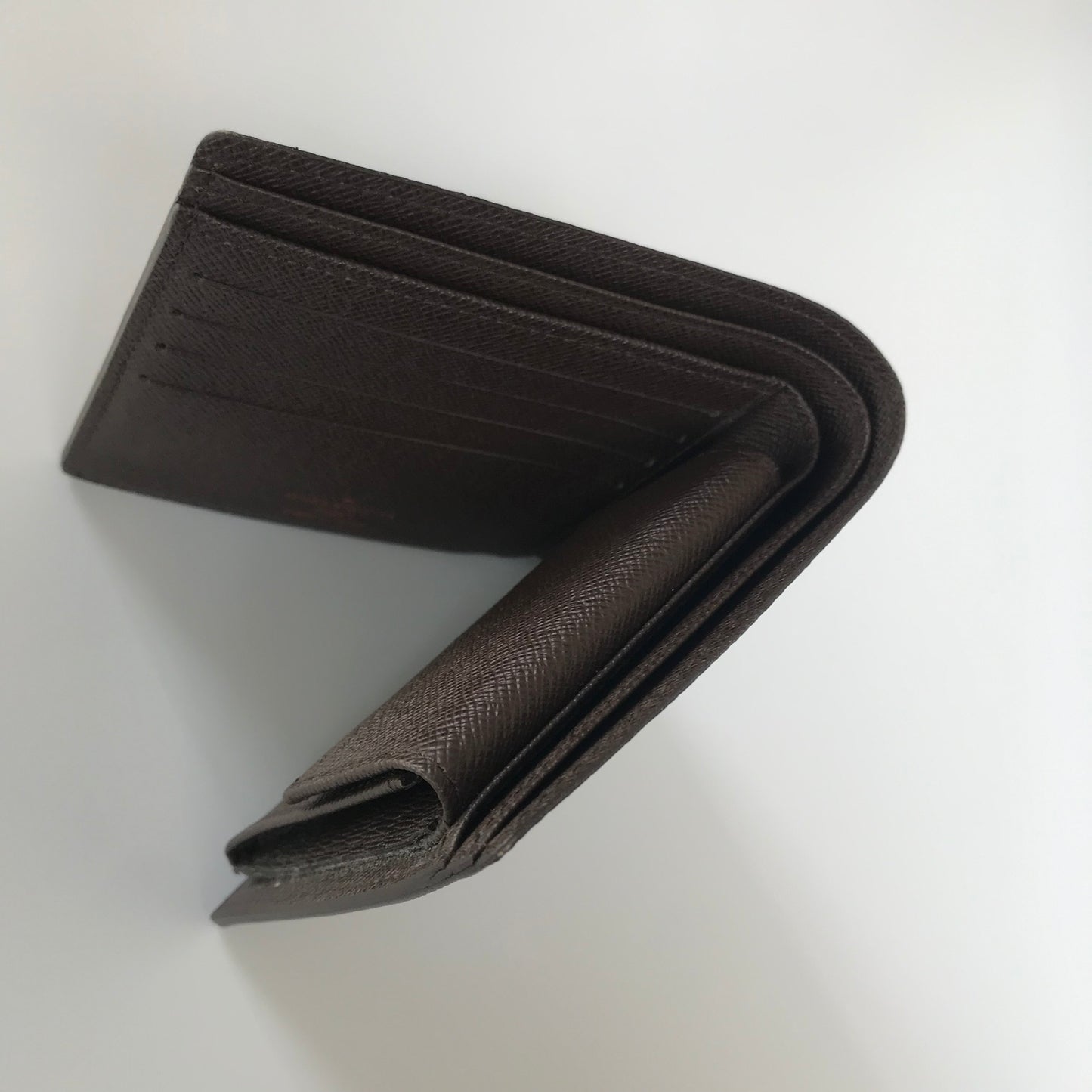 Louis Vuitton Portefeuille Marco Damier Ebene Bifold Wallet