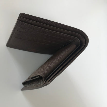 Louis Vuitton Portefeuille Marco Damier Ebene Bifold Wallet