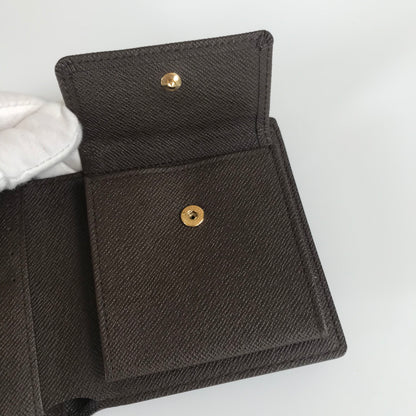 Louis Vuitton Portefeuille Marco Damier Ebene Bifold Wallet