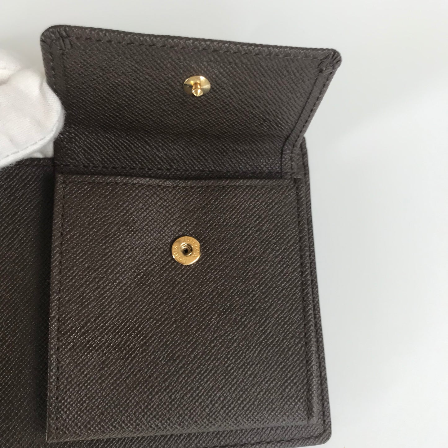 Louis Vuitton Portefeuille Marco Damier Ebene Bifold Wallet
