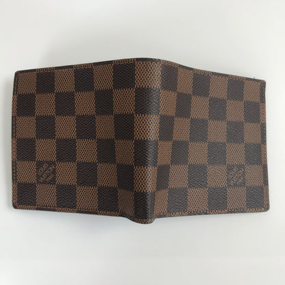 Louis Vuitton Portefeuille Marco Damier Ebene Bifold Wallet