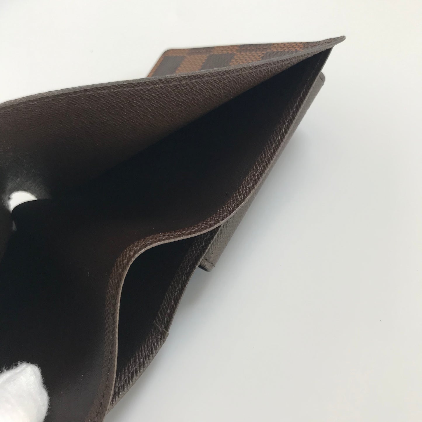 Louis Vuitton Portefeuille Marco Damier Ebene Bifold Wallet