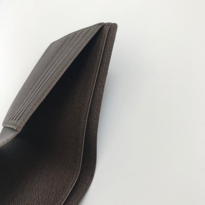 Louis Vuitton Portefeuille Marco Damier Ebene Bifold Wallet
