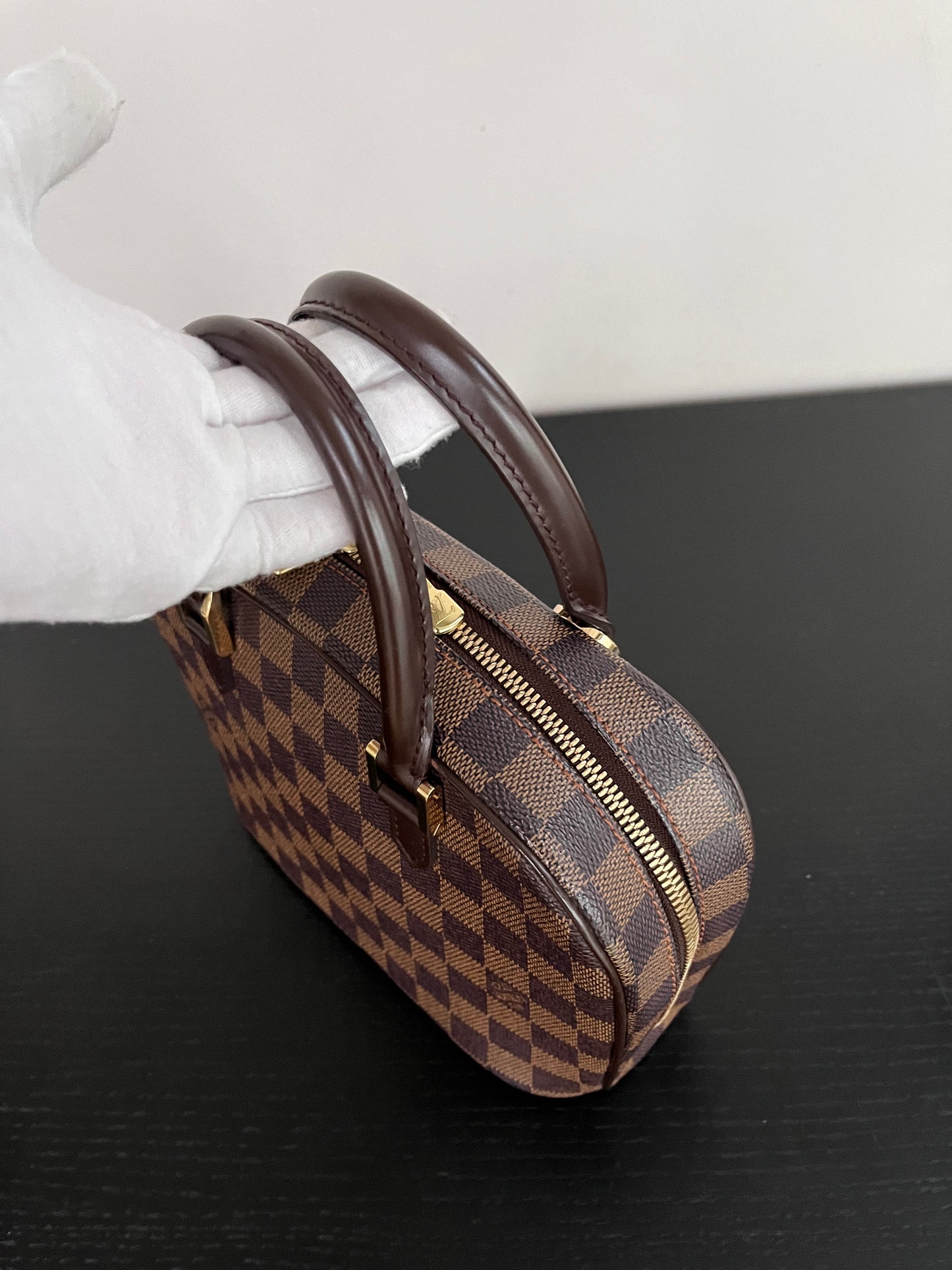 Louis Vuitton Sarria Mini Damier Ebène