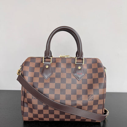 Louis Vuitton Speedy Bandoulière 25 Damier Ebène