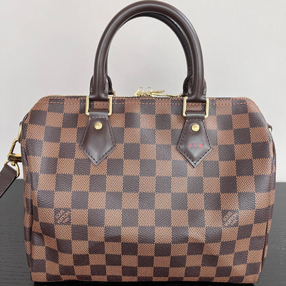 Louis Vuitton Speedy Bandoulière 25 Damier Ebène