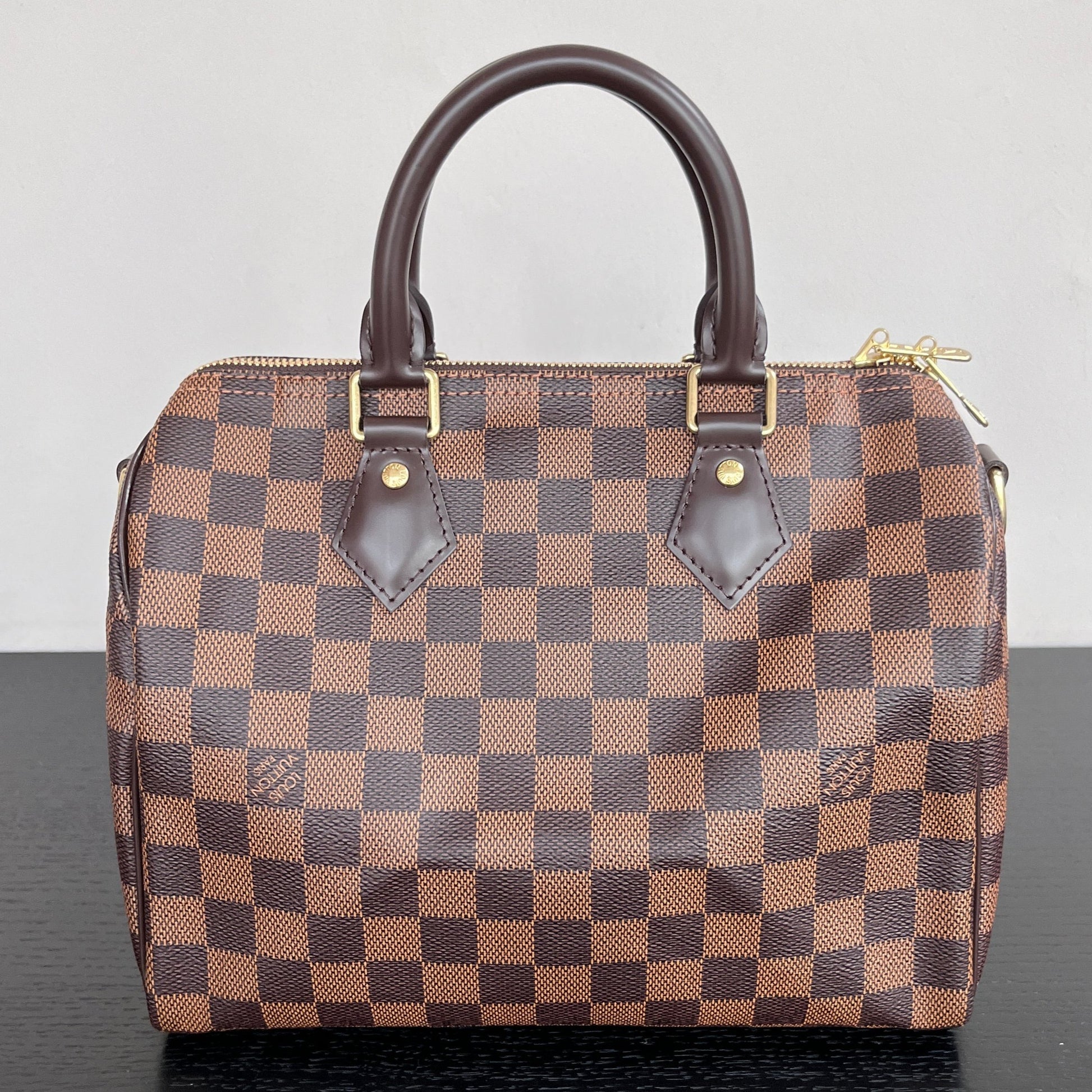 Louis Vuitton Speedy Bandouliere 25 Damier Ebene