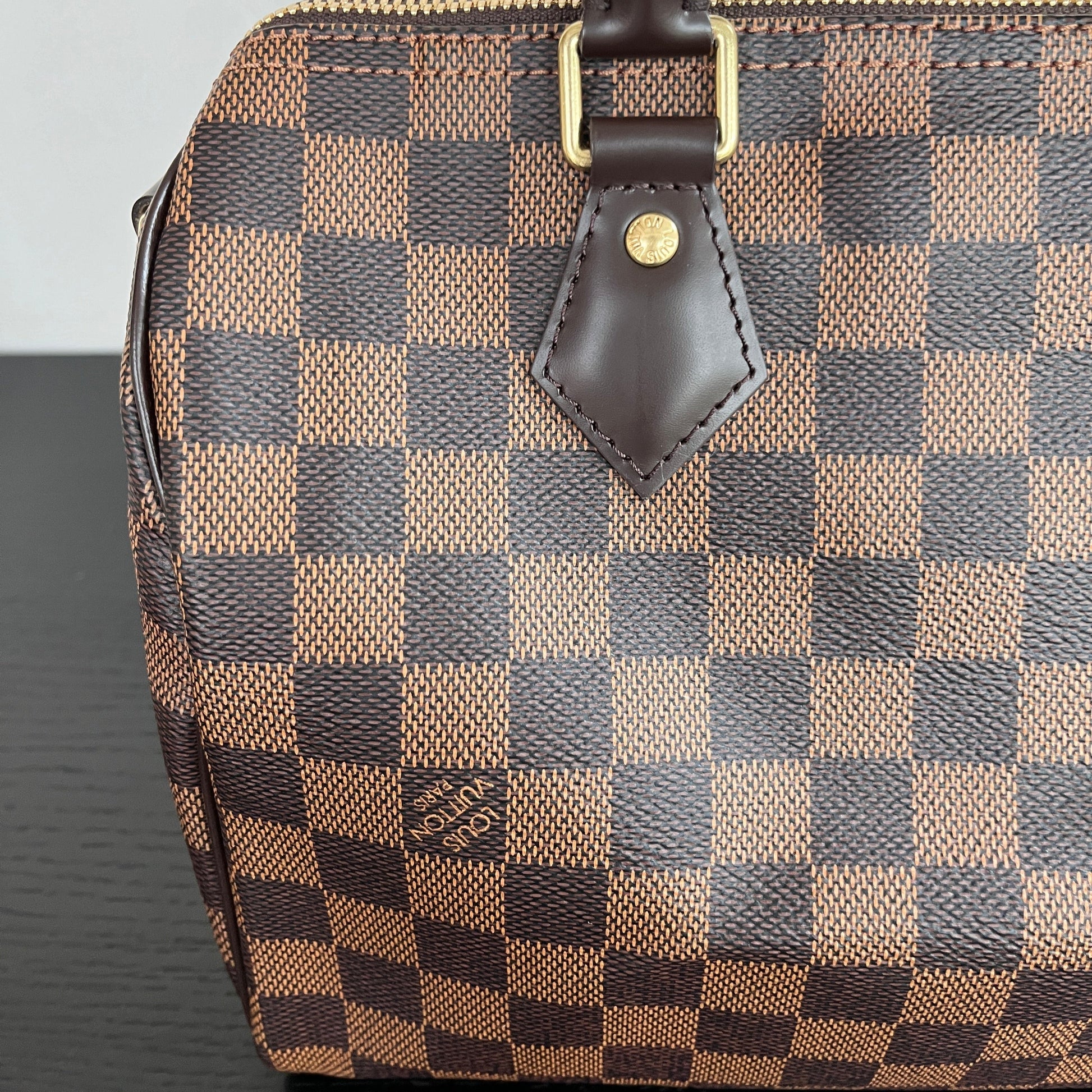 Louis Vuitton Speedy Bandouliere 25 Damier Ebene