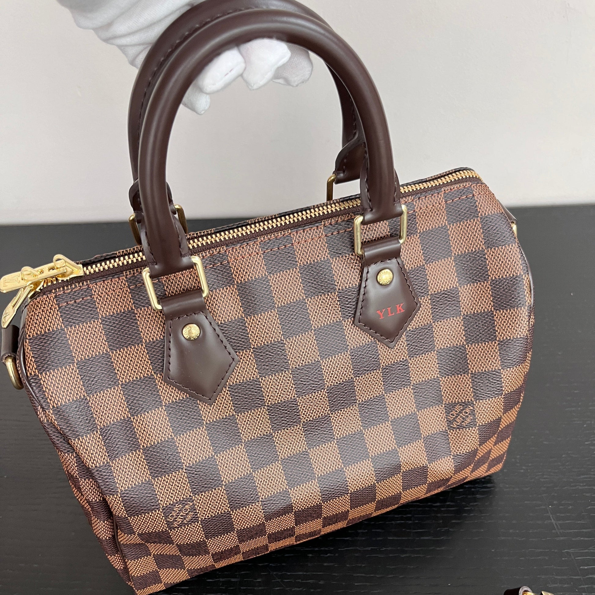 Louis Vuitton Speedy Bandouliere 25 Damier Ebene