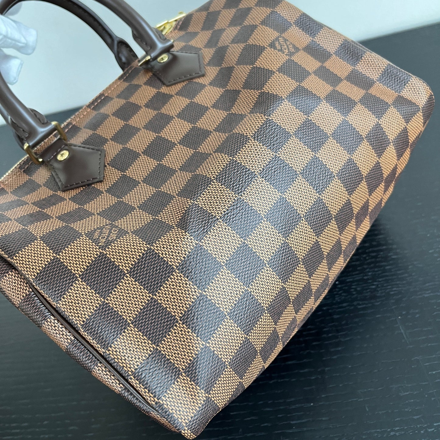 Louis Vuitton Speedy Bandouliere 25 Damier Ebene