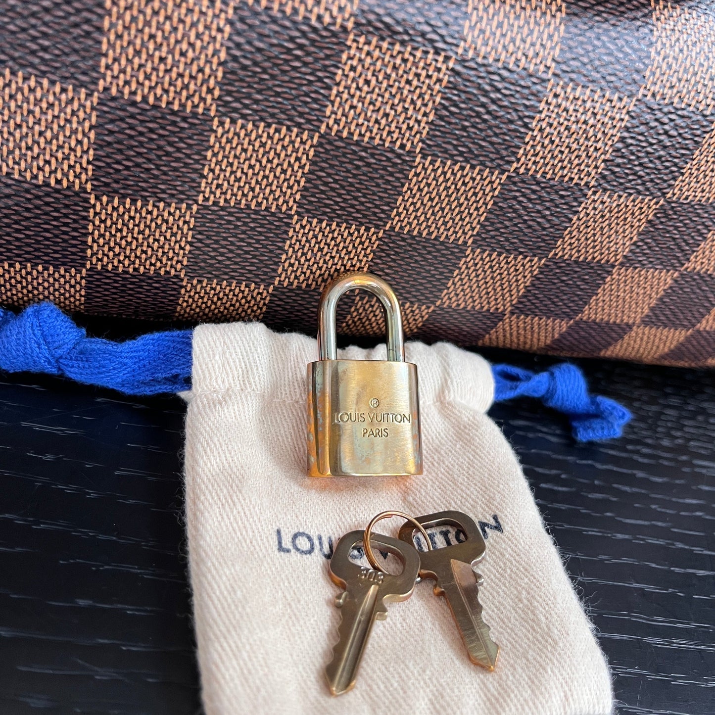 Louis Vuitton Speedy Bandoulière 25 Damier Ebène