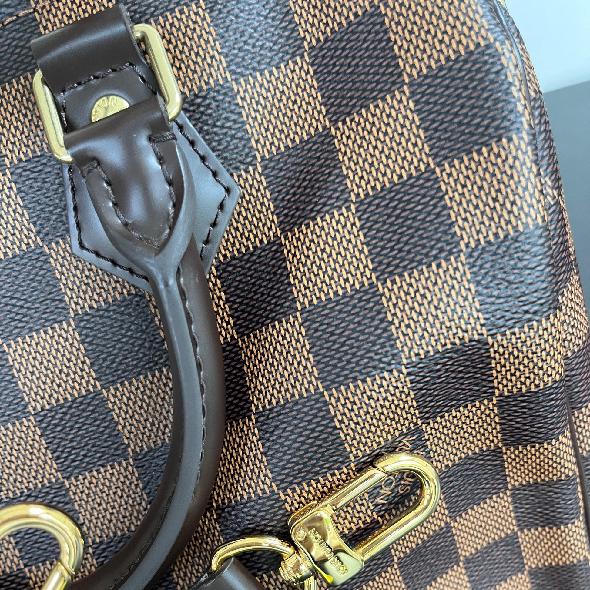 Louis Vuitton Speedy Bandouliere 25 Damier Ebene