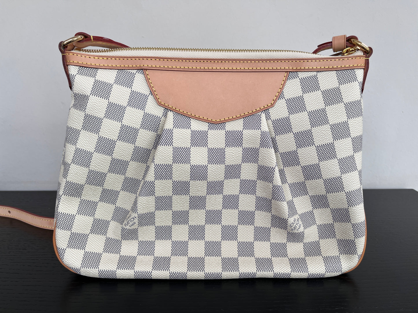 Louis Vuitton Siracusa PM Damier Azur Shoulder Bag