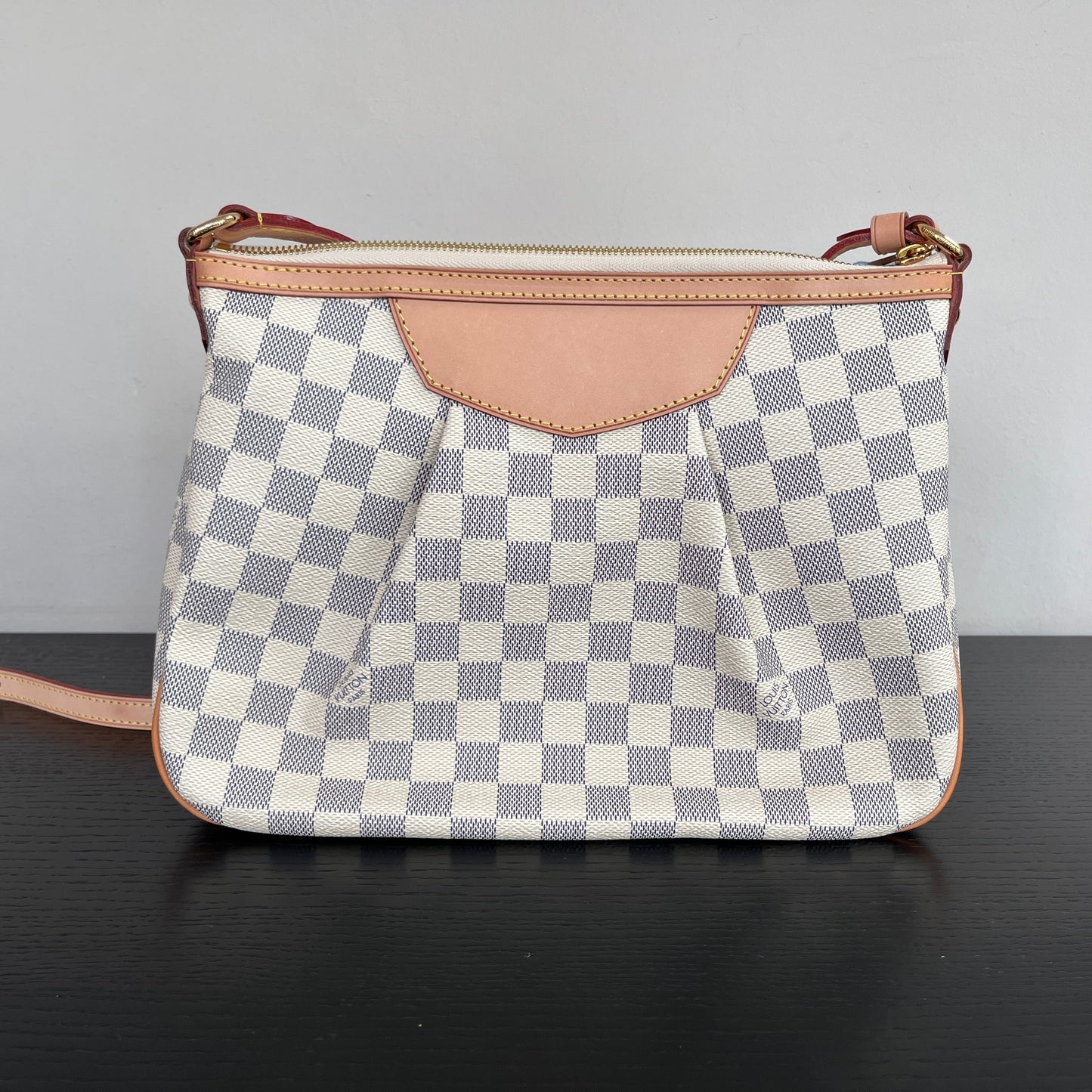 Louis Vuitton Siracusa PM Damier Azur Shoulder Bag