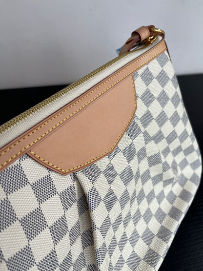 Louis Vuitton Siracusa PM Damier Azur Shoulder Bag