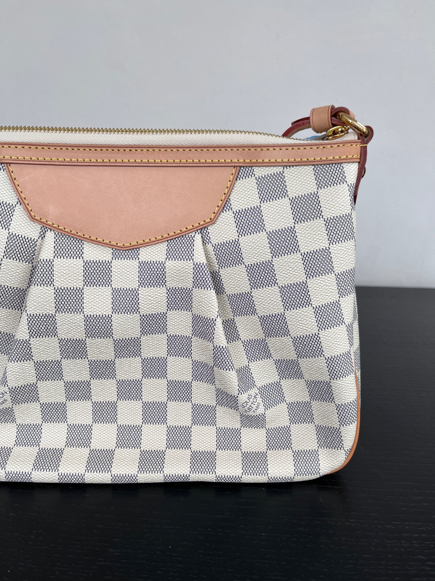 Louis Vuitton Siracusa PM Damier Azur Shoulder Bag