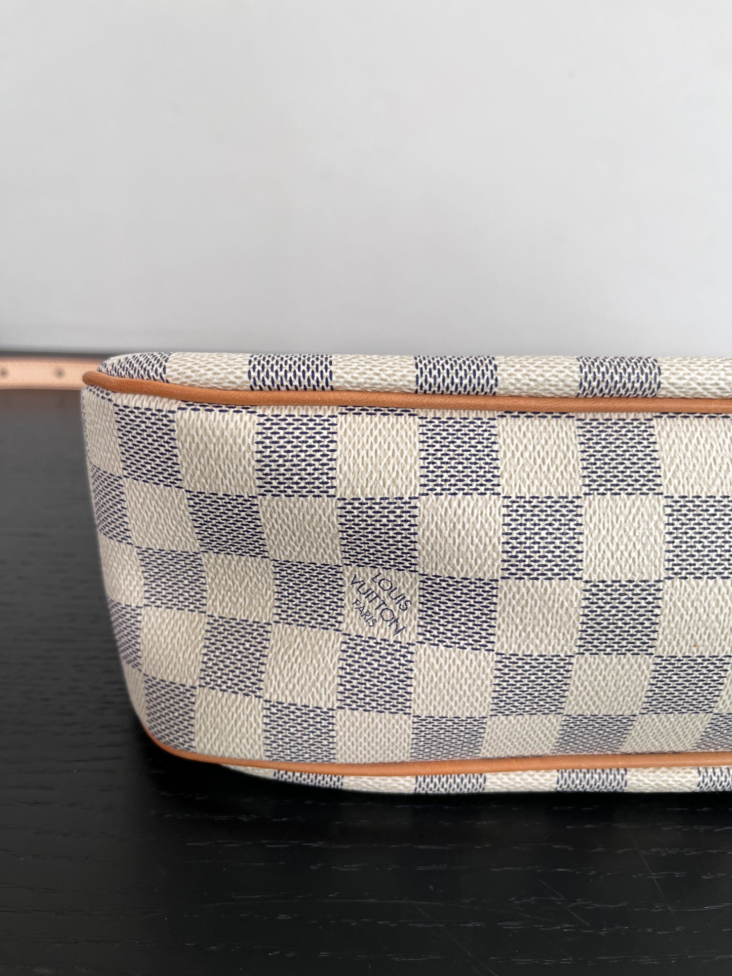 Louis Vuitton Siracusa PM Damier Azur Shoulder Bag