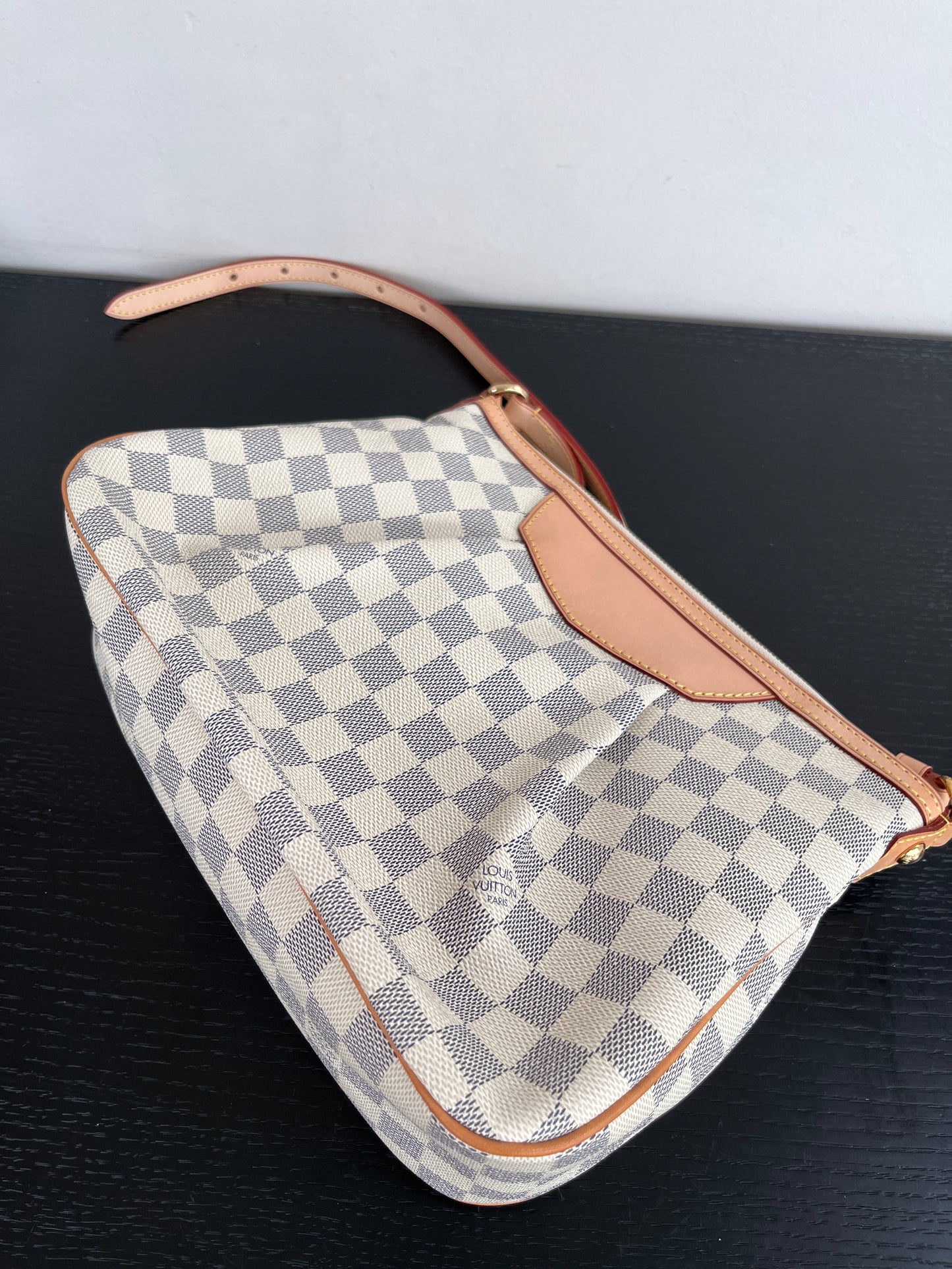 Louis Vuitton Siracusa PM Damier Azur Shoulder Bag